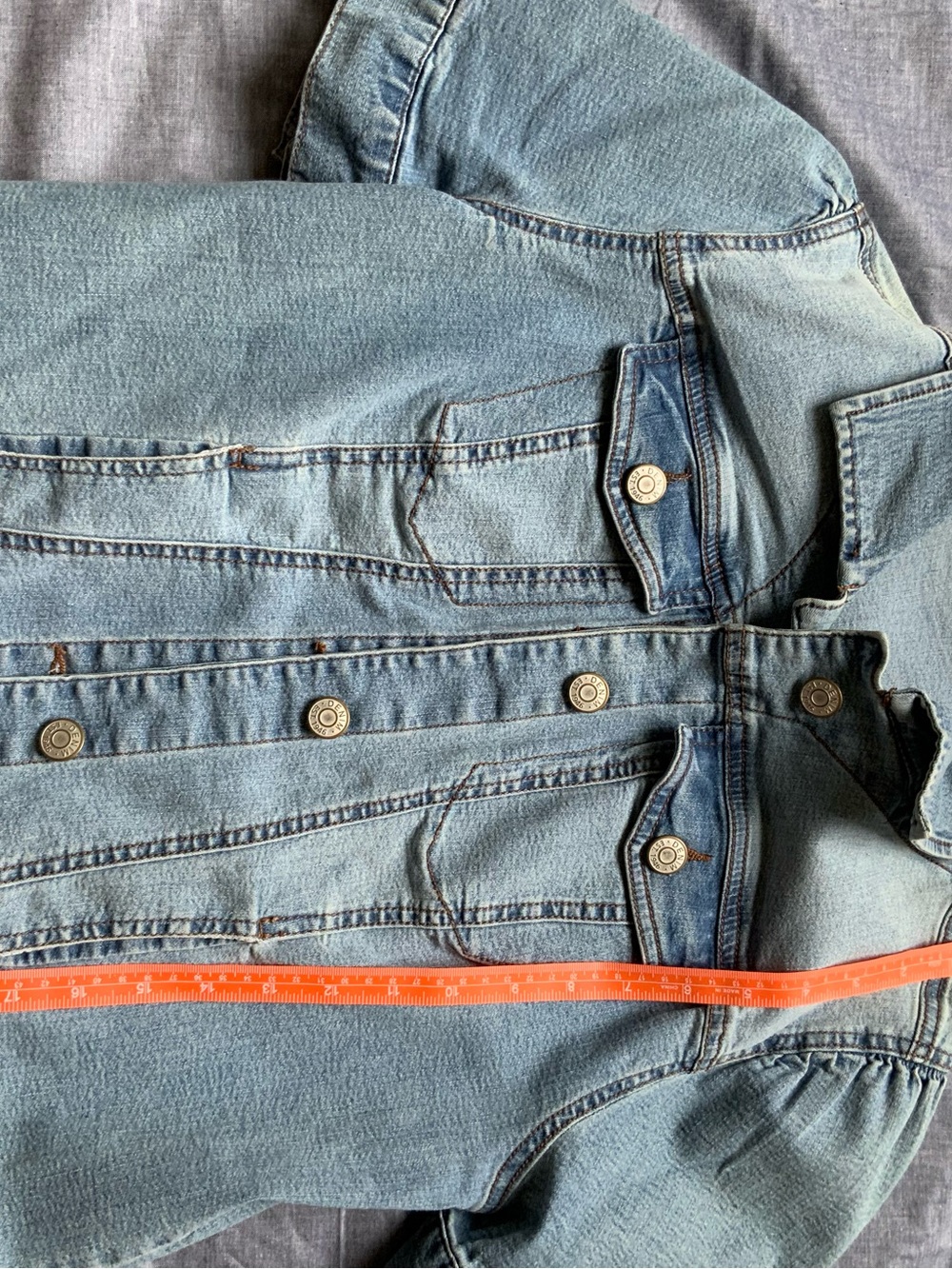 C Est. 1946 Denim Short Sleeve Jacket - Picture 4 of 6